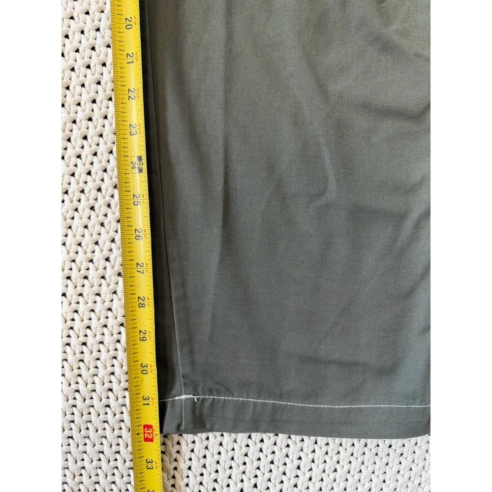Men's True Religion Size 34 Olive Green Y2K Cargo Denim Wide Leg Gorpcore Jeans